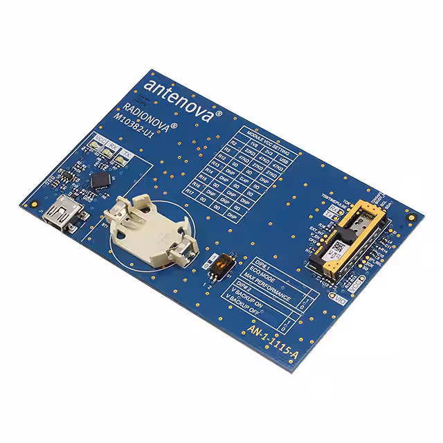 M10382-U1 Antenova  Cartes de kits d'évaluation et de développement RF